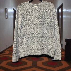 NWT MINKPINK Brushed Grey Merle Knit Sweater — SMALL